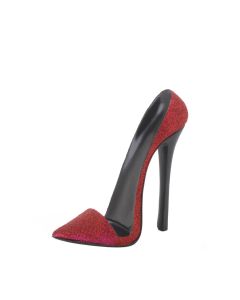SPARKLE RED SHOE PHONE HOLDER